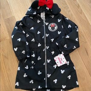 NWT Toddler Minnie Mouse Windbreaker